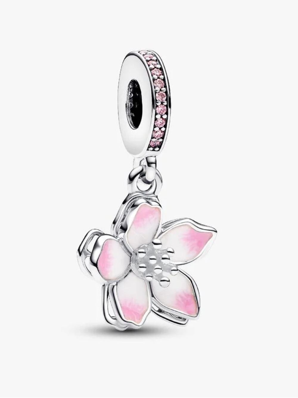 Authentic Pandora Cherry Blossom Dangle Charm - NWOT